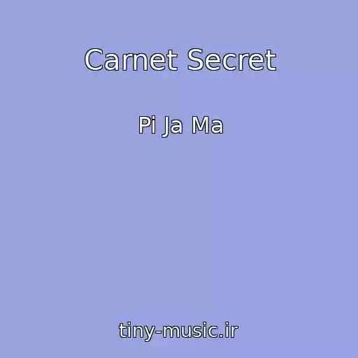 کاور آهنگ Carnet Secret از Pi Ja Ma