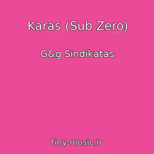 کاور آهنگ Karas (Sub Zero) از G&g Sindikatas