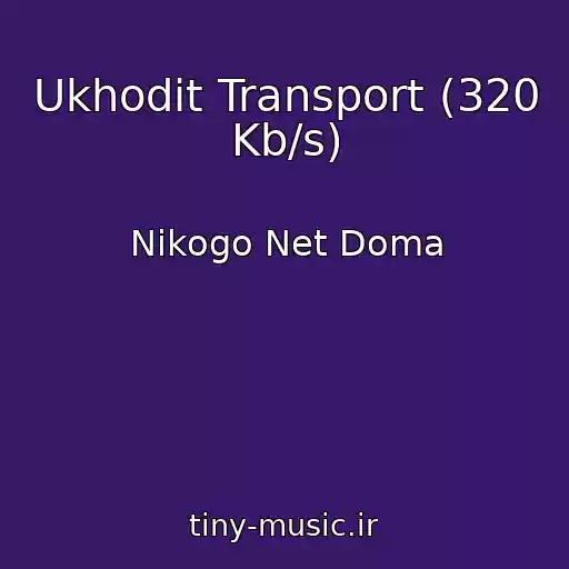 کاور آهنگ Ukhodit Transport (320 Kb/s) از Nikogo Net Doma