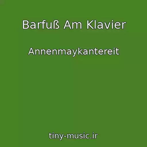 کاور آهنگ Barfuß Am Klavier از Annenmaykantereit