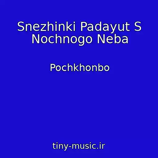 کاور آهنگ Snezhinki Padayut S Nochnogo Neba از Pochkhonbo