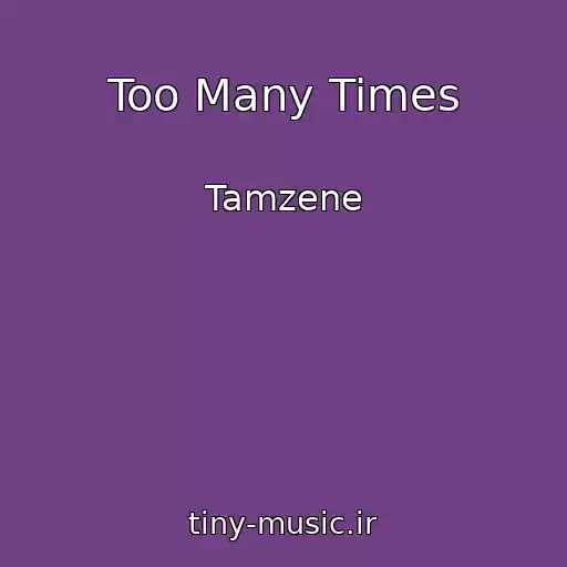 کاور آهنگ Too Many Times از Tamzene