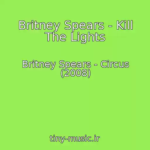 کاور آهنگ Britney Spears - Kill The Lights از Britney Spears - Circus (2008)