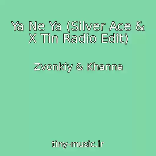 کاور آهنگ Ya Ne Ya (Silver Ace & X Tin Radio Edit) از Zvonkiy & Khanna