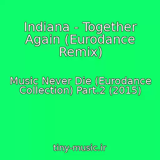 کاور آهنگ Indiana - Together Again (Eurodance Remix) از Music Never Die (Eurodance Collection) Part.2 (2015)
