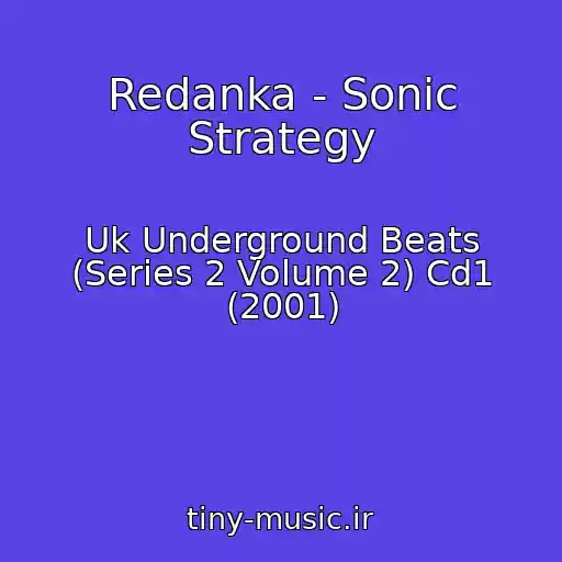 کاور آهنگ Redanka - Sonic Strategy از Uk Underground Beats (Series 2 Volume 2) Cd1 (2001)
