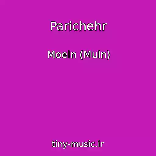 کاور آهنگ Parichehr از Moein (Muin)