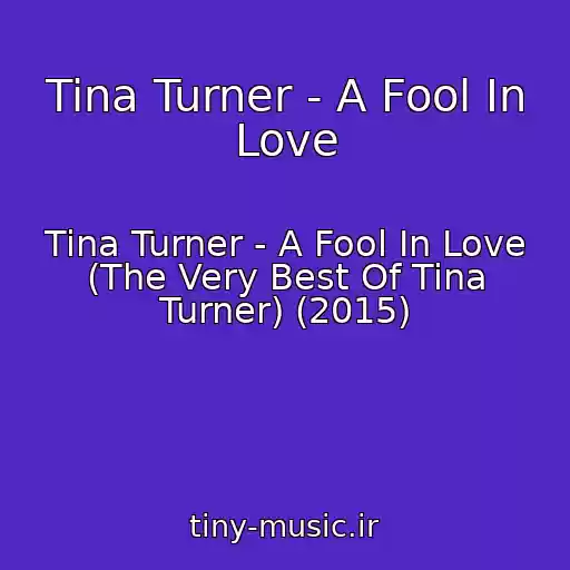کاور آهنگ Tina Turner - A Fool In Love از Tina Turner - A Fool In Love (The Very Best Of Tina Turner) (2015)