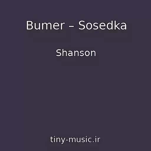 کاور آهنگ Bumer – Sosedka از Shanson