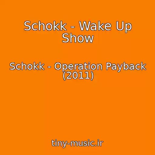 کاور آهنگ Schokk - Wake Up Show از Schokk - Operation Payback (2011)
