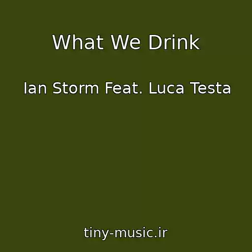 کاور آهنگ What We Drink از Ian Storm Feat. Luca Testa