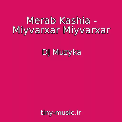 کاور آهنگ Merab Kashia - Miyvarxar Miyvarxar از Dj Muzyka