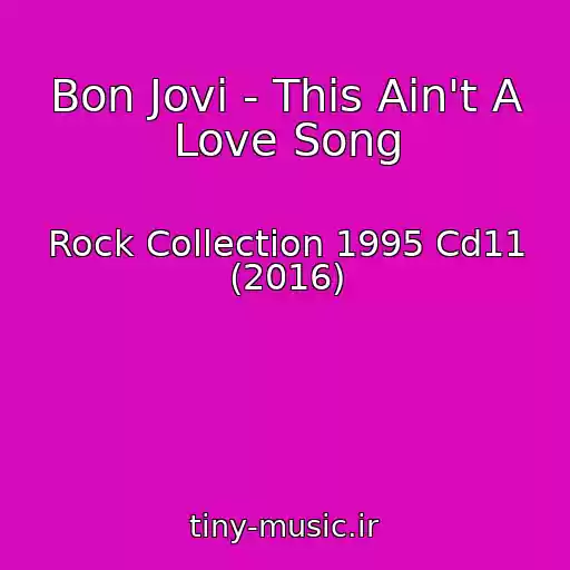 کاور آهنگ Bon Jovi - This Ain't A Love Song از Rock Collection 1995 Cd11 (2016)