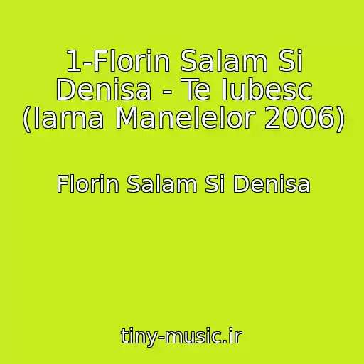 کاور آهنگ 1-Florin Salam Si Denisa - Te Iubesc (Iarna Manelelor 2006) از Florin Salam Si Denisa