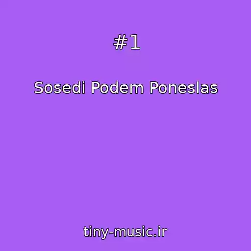 کاور آهنگ #1 از Sosedi Podem Poneslas