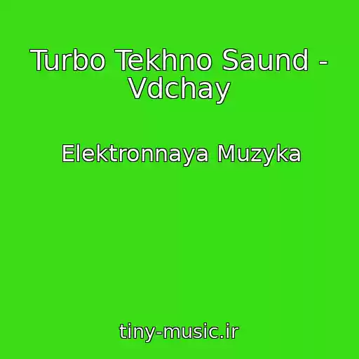 کاور آهنگ Turbo Tekhno Saund - Vdchay از Elektronnaya Muzyka