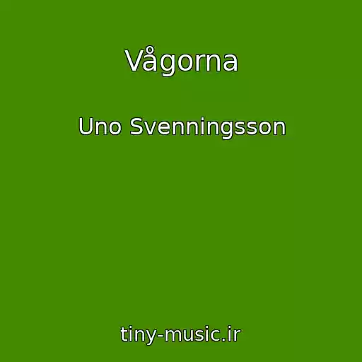 کاور آهنگ Vågorna از Uno Svenningsson