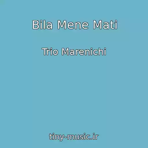 کاور آهنگ Bila Mene Mati از Trіo Marenichі