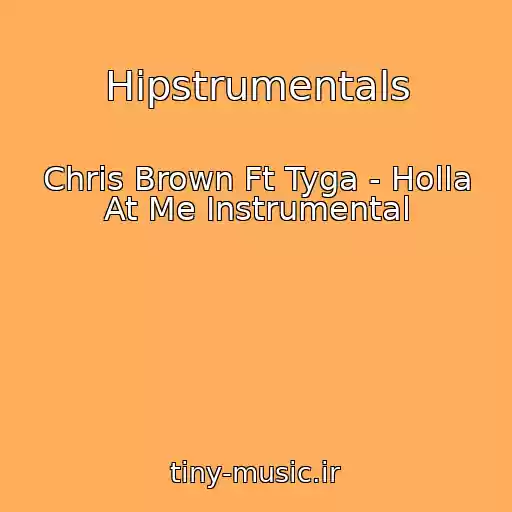 کاور آهنگ Hipstrumentals از Chris Brown Ft Tyga - Holla At Me Instrumental