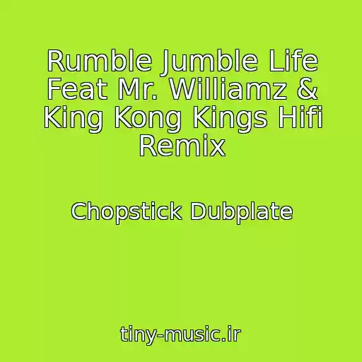 کاور آهنگ Rumble Jumble Life Feat Mr. Williamz & King Kong Kings Hifi Remix از Chopstick Dubplate