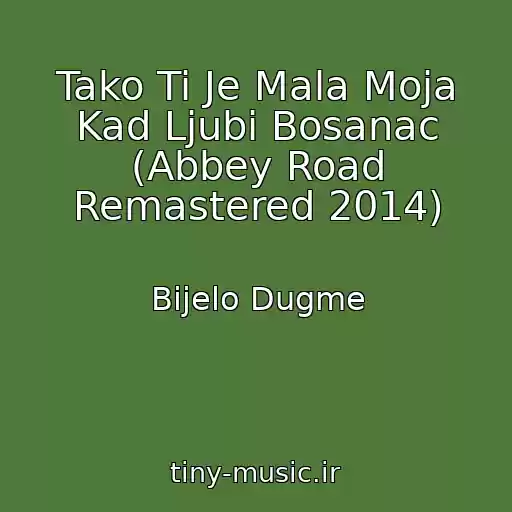 کاور آهنگ Tako Ti Je Mala Moja Kad Ljubi Bosanac (Abbey Road Remastered 2014) از Bijelo Dugme