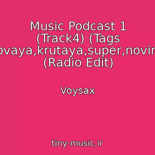 کاور آهنگ Music Podcast 1 (Track4) (Tags Muzyka,v,mashinu,bas,bass,klubnaya,klubnyak,novaya,krutaya,super,novinka,2014,2015,populyarnaya,poisk,ukraina,rosiiya) (Radio Edit) از Voysax