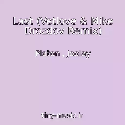 کاور آهنگ Last (Vetlove & Mike Drozdov Remix) از Platon , Joolay