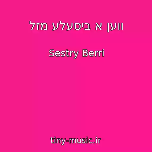 کاور آهنگ לזמ עלעסיב א ןעוו از Sestry Berri