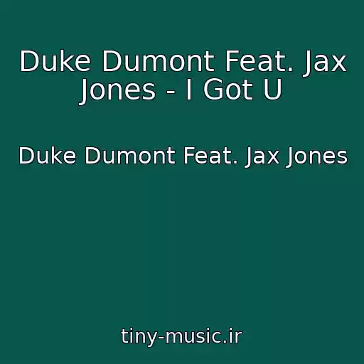 کاور آهنگ Duke Dumont Feat. Jax Jones - I Got U از Duke Dumont Feat. Jax Jones