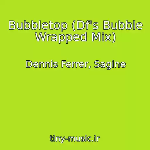 کاور آهنگ Bubbletop (Df's Bubble Wrapped Mix) از Dennis Ferrer, Sagine