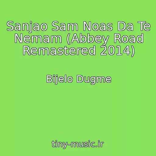 کاور آهنگ Sanjao Sam Noas Da Te Nemam (Abbey Road Remastered 2014) از Bijelo Dugme