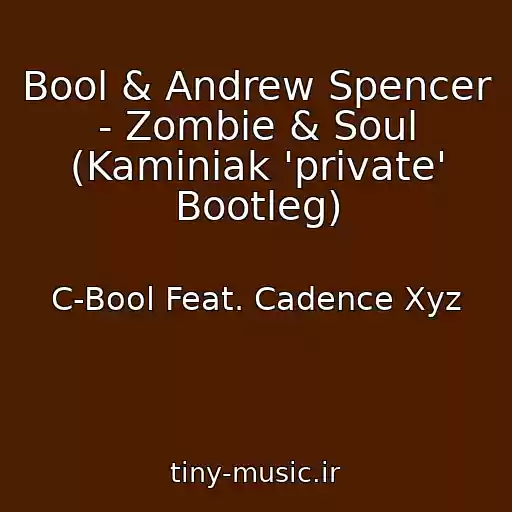کاور آهنگ Bool & Andrew Spencer - Zombie & Soul (Kaminiak 'private' Bootleg) از C-Bool Feat. Cadence Xyz
