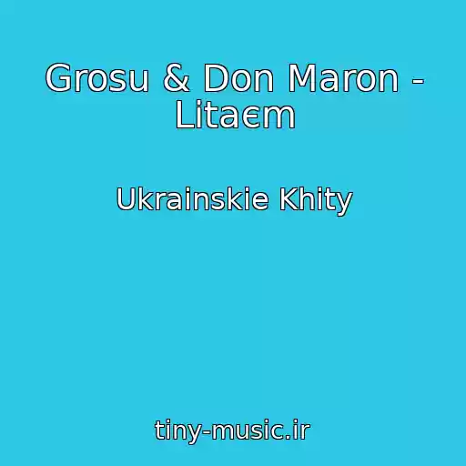کاور آهنگ Grosu & Don Maron - Lіtaєm از Ukrainskie Khity