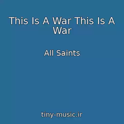 کاور آهنگ This Is A War This Is A War از All Saints