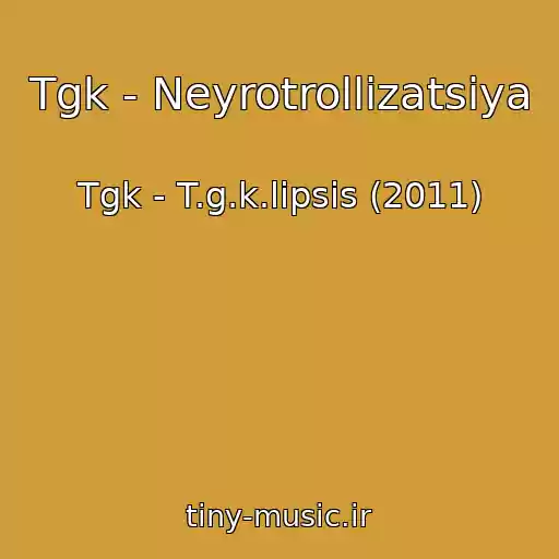 کاور آهنگ Tgk - Neyrotrollizatsiya از Tgk - T.g.k.lipsis (2011)