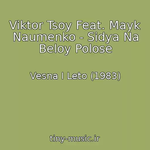 کاور آهنگ Viktor Tsoy Feat. Mayk Naumenko - Sidya Na Beloy Polose از Vesna I Leto (1983)