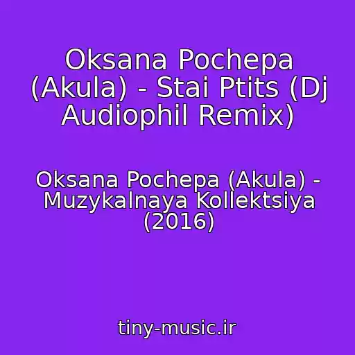 کاور آهنگ Oksana Pochepa (Akula) - Stai Ptits (Dj Audiophil Remix) از Oksana Pochepa (Akula) - Muzykalnaya Kollektsiya (2016)