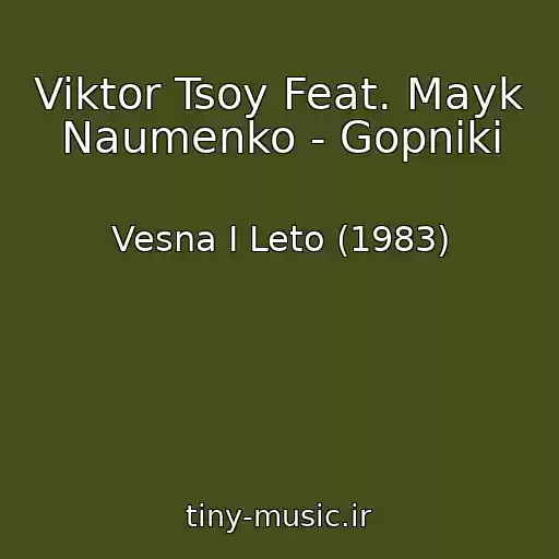 کاور آهنگ Viktor Tsoy Feat. Mayk Naumenko - Gopniki از Vesna I Leto (1983)