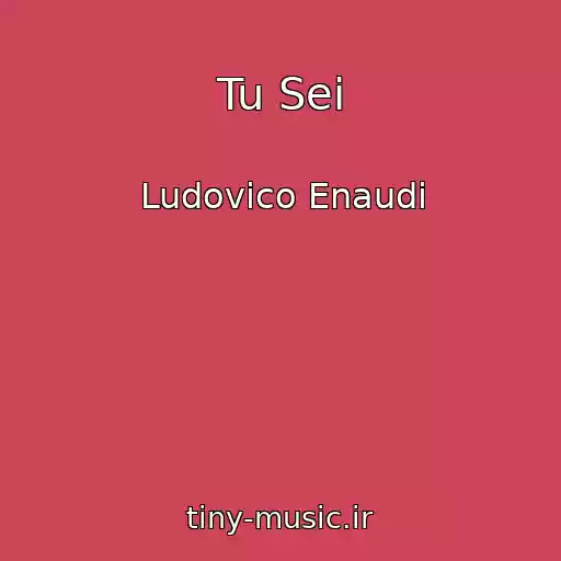 کاور آهنگ Tu Sei از Ludovico Enaudi