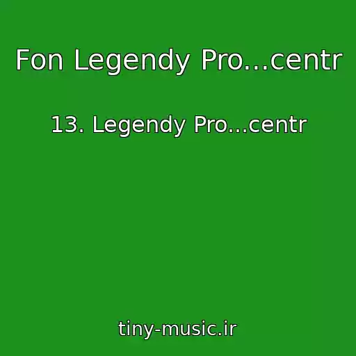 کاور آهنگ Fon Legendy Pro...centr از 13. Legendy Pro...centr
