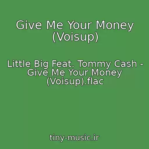 کاور آهنگ Give Me Your Money (Voisup) از Little Big Feat. Tommy Cash - Give Me Your Money (Voisup).flac