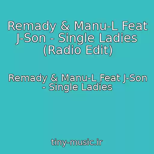 کاور آهنگ Remady & Manu-L Feat J-Son - Single Ladies (Radio Edit) از Remady & Manu-L Feat J-Son - Single Ladies