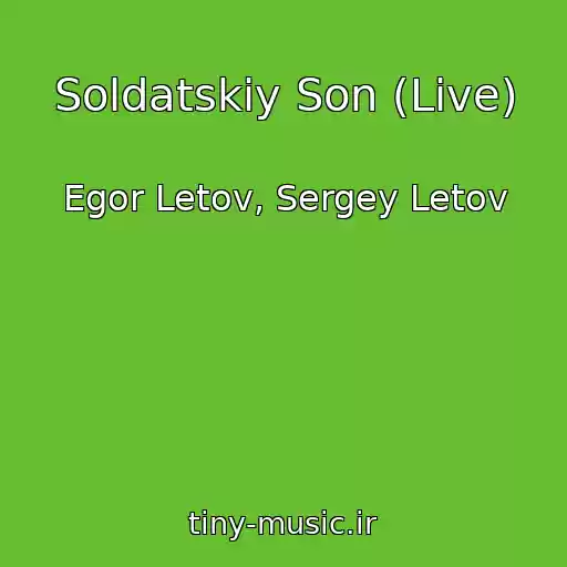 کاور آهنگ Soldatskiy Son (Live) از Egor Letov, Sergey Letov