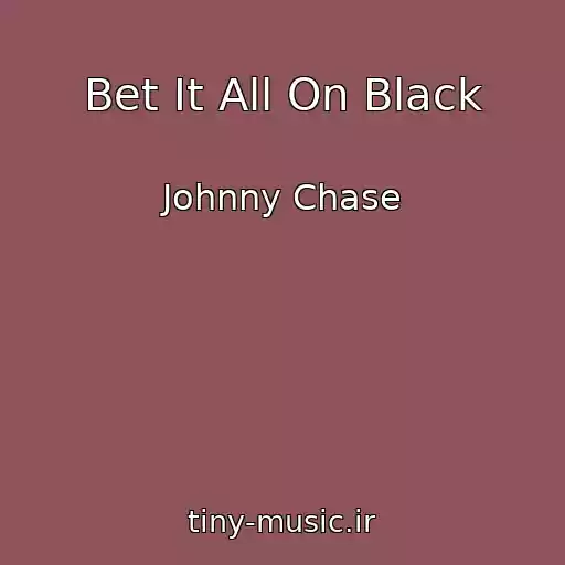 کاور آهنگ Bet It All On Black از Johnny Chase