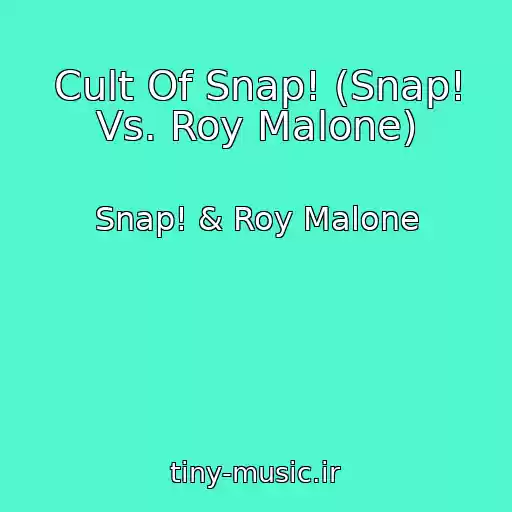 کاور آهنگ Cult Of Snap! (Snap! Vs. Roy Malone) از Snap! & Roy Malone