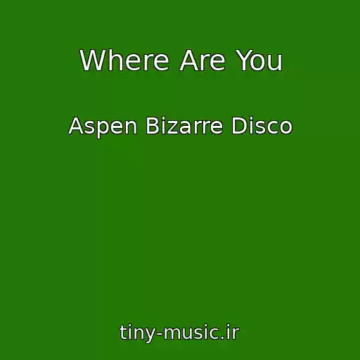 کاور آهنگ Where Are You از Aspen Bizarre Disco