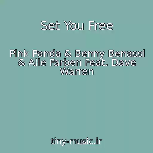 کاور آهنگ Set You Free از Pink Panda & Benny Benassi & Alle Farben Feat. Dave Warren