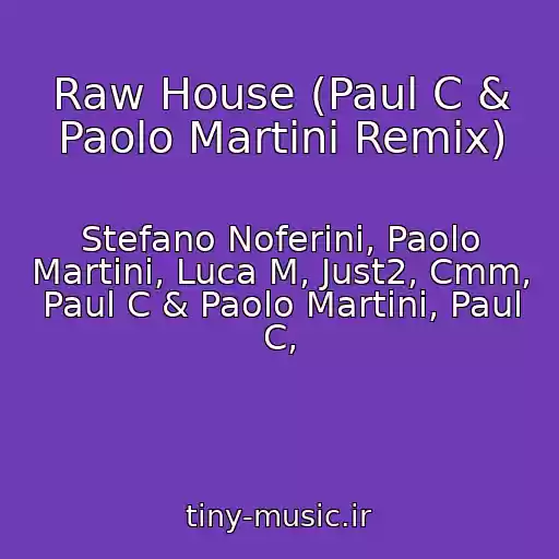 کاور آهنگ Raw House (Paul C & Paolo Martini Remix) از Stefano Noferini, Paolo Martini, Luca M, Just2, Cmm, Paul C & Paolo Martini, Paul C,
