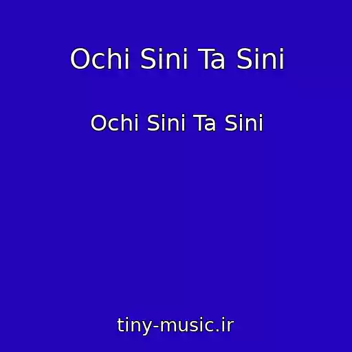 کاور آهنگ Ochі Sinі Ta Sinі از Ochі Sinі Ta Sinі