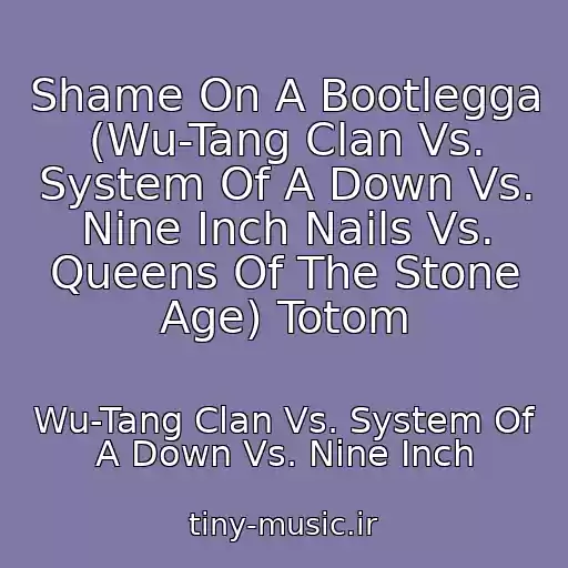 کاور آهنگ Shame On A Bootlegga (Wu-Tang Clan Vs. System Of A Down Vs. Nine Inch Nails Vs. Queens Of The Stone Age) Totom از Wu-Tang Clan Vs. System Of A Down Vs. Nine Inch